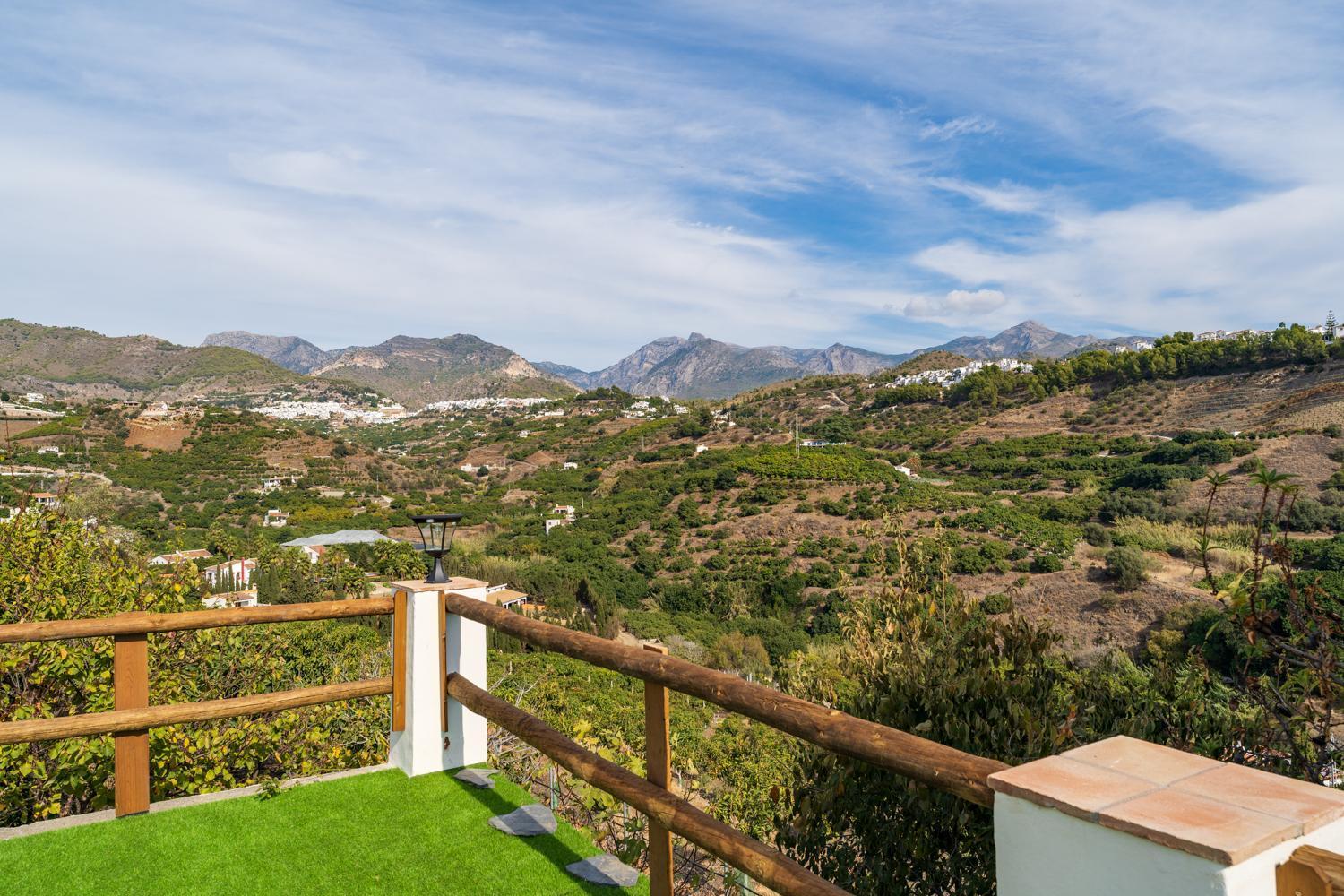 Cortijo Horizonte Villa Frigiliana Exteriör bild
